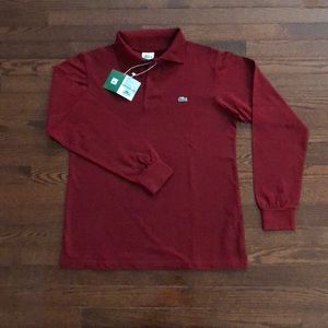 Lacoste long sleeve polo